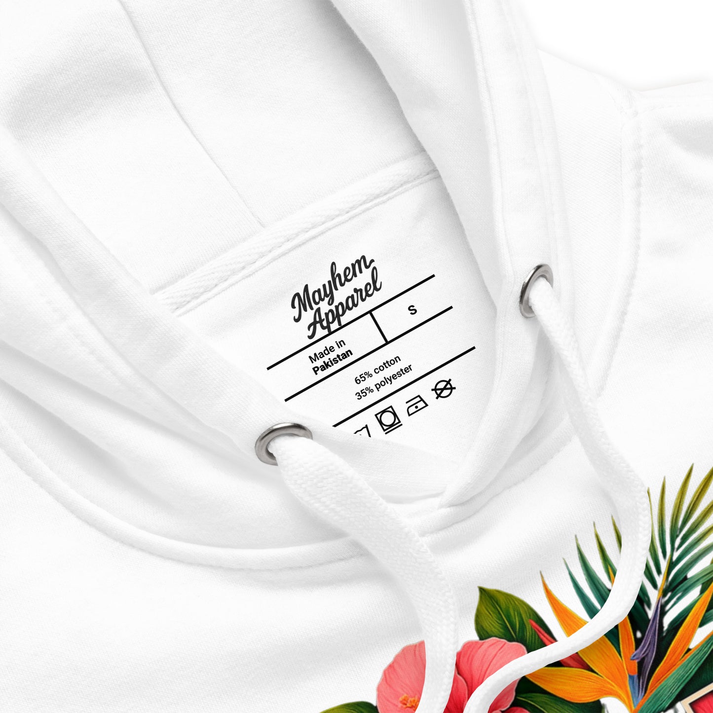 "Floral Mayhem - Full Color Edition" Unisex Hoodie