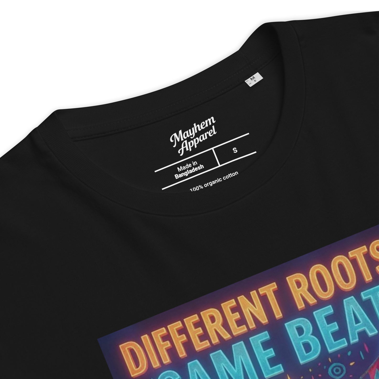 Different Roots. Same Beat. – Unisex Tee