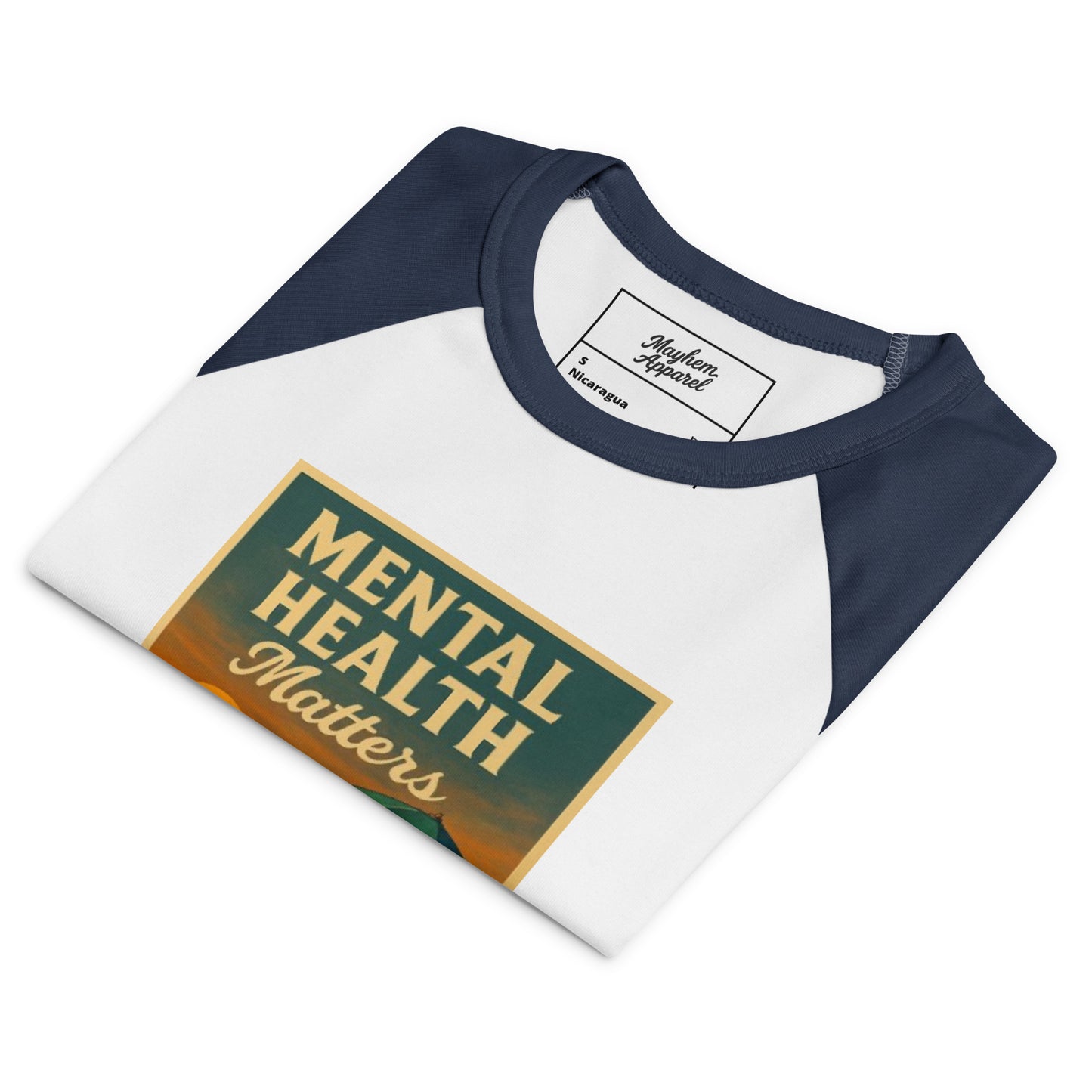 “Mental Health Matters - Beach Edition” – Women’s Baby Tee