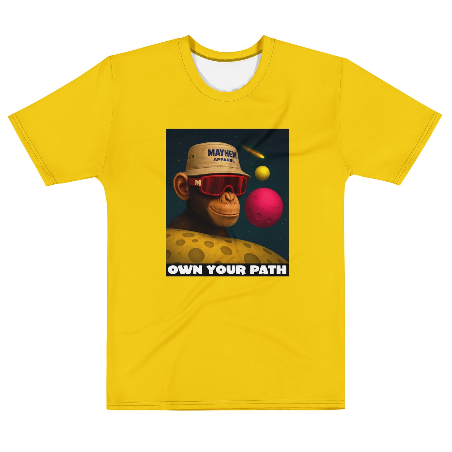 “Own Your Path” Men’s T-Shirt - Yellow Edition
