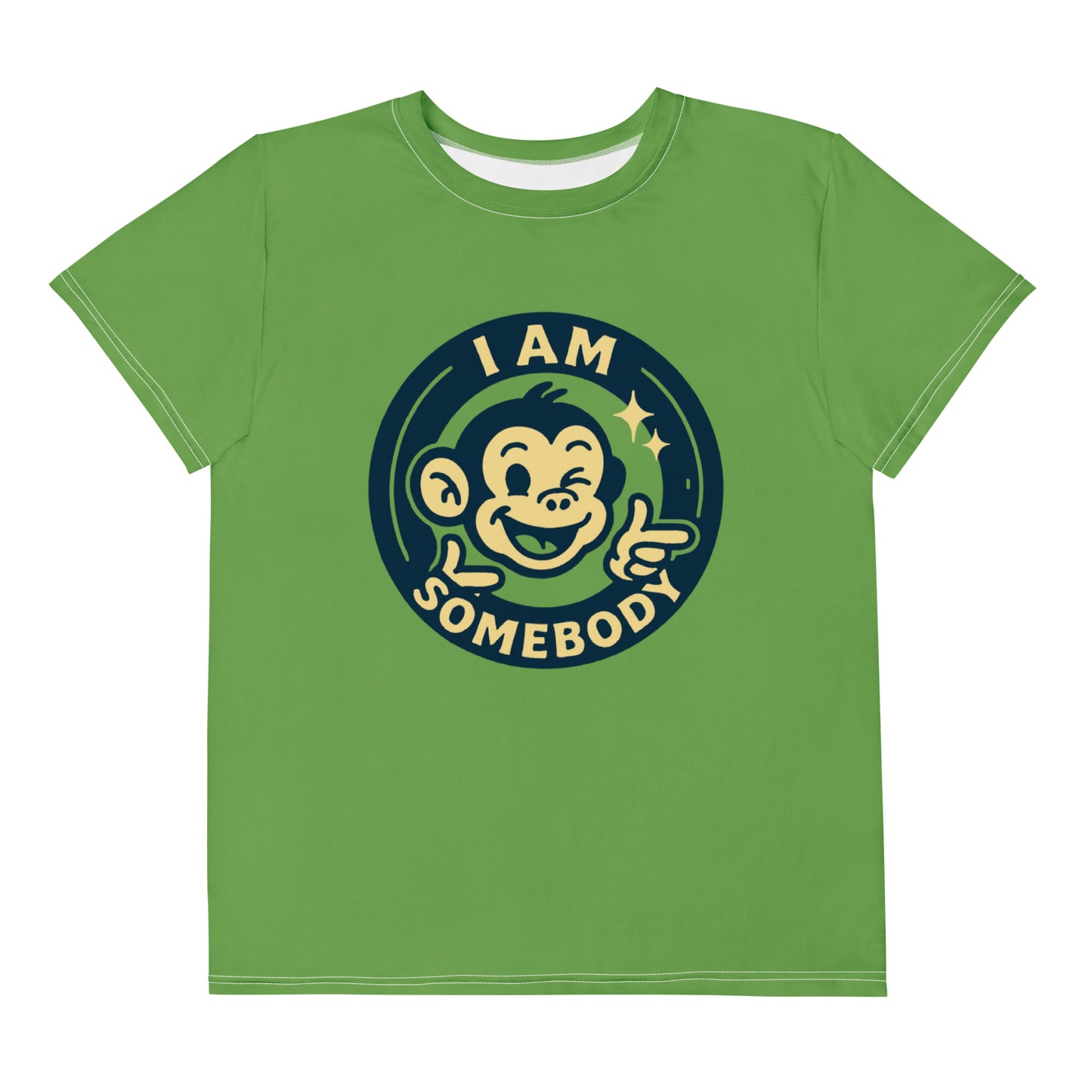 “I Am Somebody” Youth Tee – Lime Green