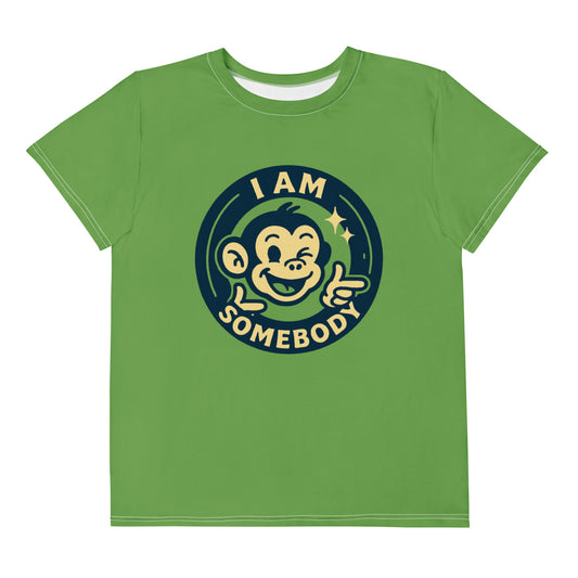 “I Am Somebody” Youth Tee – Lime Green