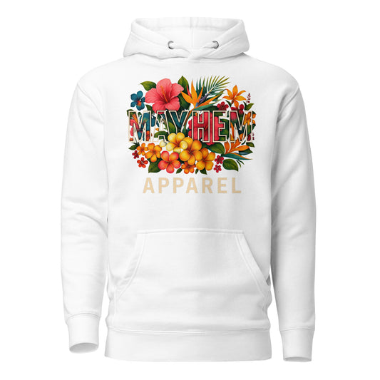 "Floral Mayhem - Full Color Edition" Unisex Hoodie