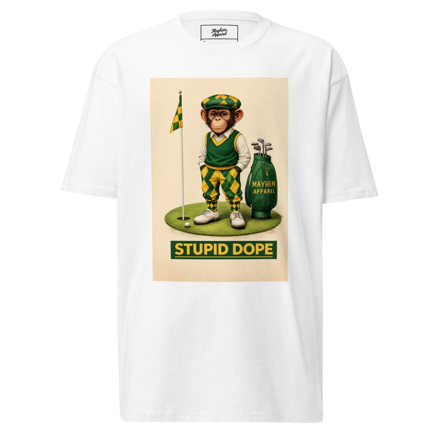Stupid Dope – Men’s Premium Heavyweight Tee