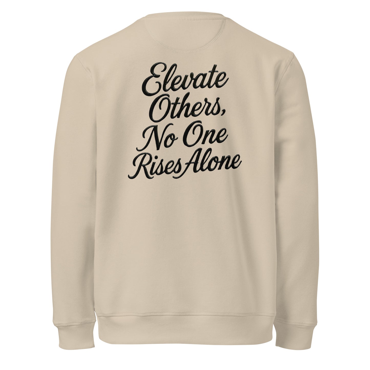 “Elevate” – Unisex Organic Midweight Sweatshirt (Men’s)